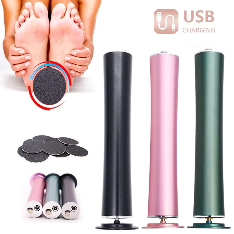 USB Rechargeable Wireless Electric Foot File Cuticle Callus Remover Machine Pedicure Tools Foot Heel Care Tool With Sandpaper
USB Rechargeable Wireless Electric Foot File Cuticle Callus Remover Machine Pedicure Tools Foot Heel Care Tool With Sandpaper