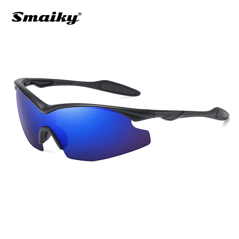 

SMAIKY Cycling Glasses for Men Polarized Sun Glasses Bicycle Sports Lenses Night Vision Glasses Sunglasses for Men