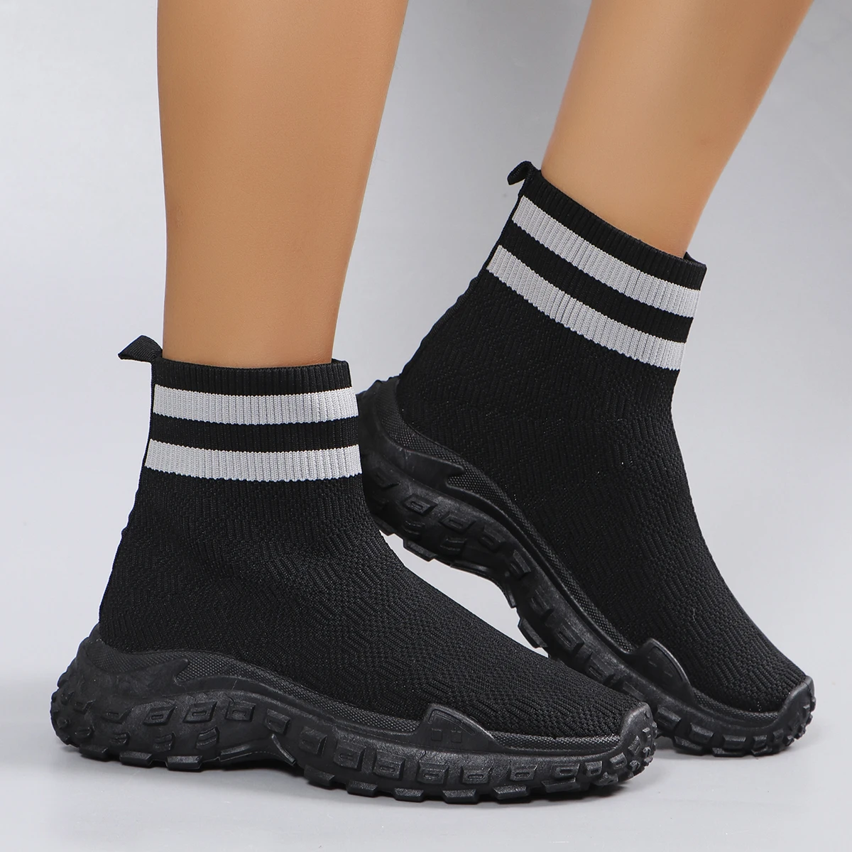 Spring new women's sports shoes, fashionable, breathable, lightweight, non-slip, wear-resistant, casual sports shoes, flat shoes 19 S319a7560c2674ae0a953ff90c9ebac64a