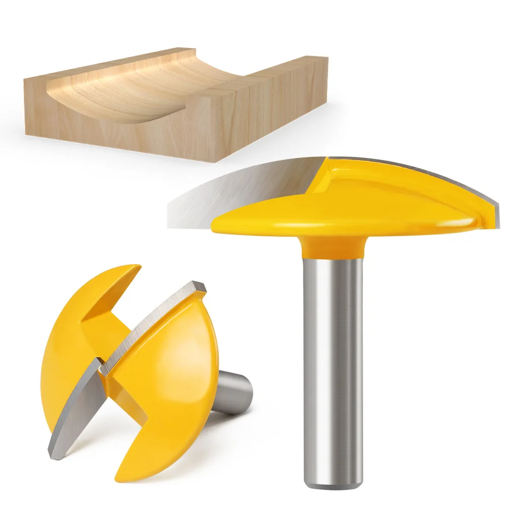 8mm Shank Cove Panel Profile Router Bit Diameter-44.5mm Cutting Length-11.1mm Woodworking Milling Cutter
8mm Shank Cove Panel Profile Router Bit Diameter-44.5mm Cutting Length-11.1mm Woodworking Milling Cutter