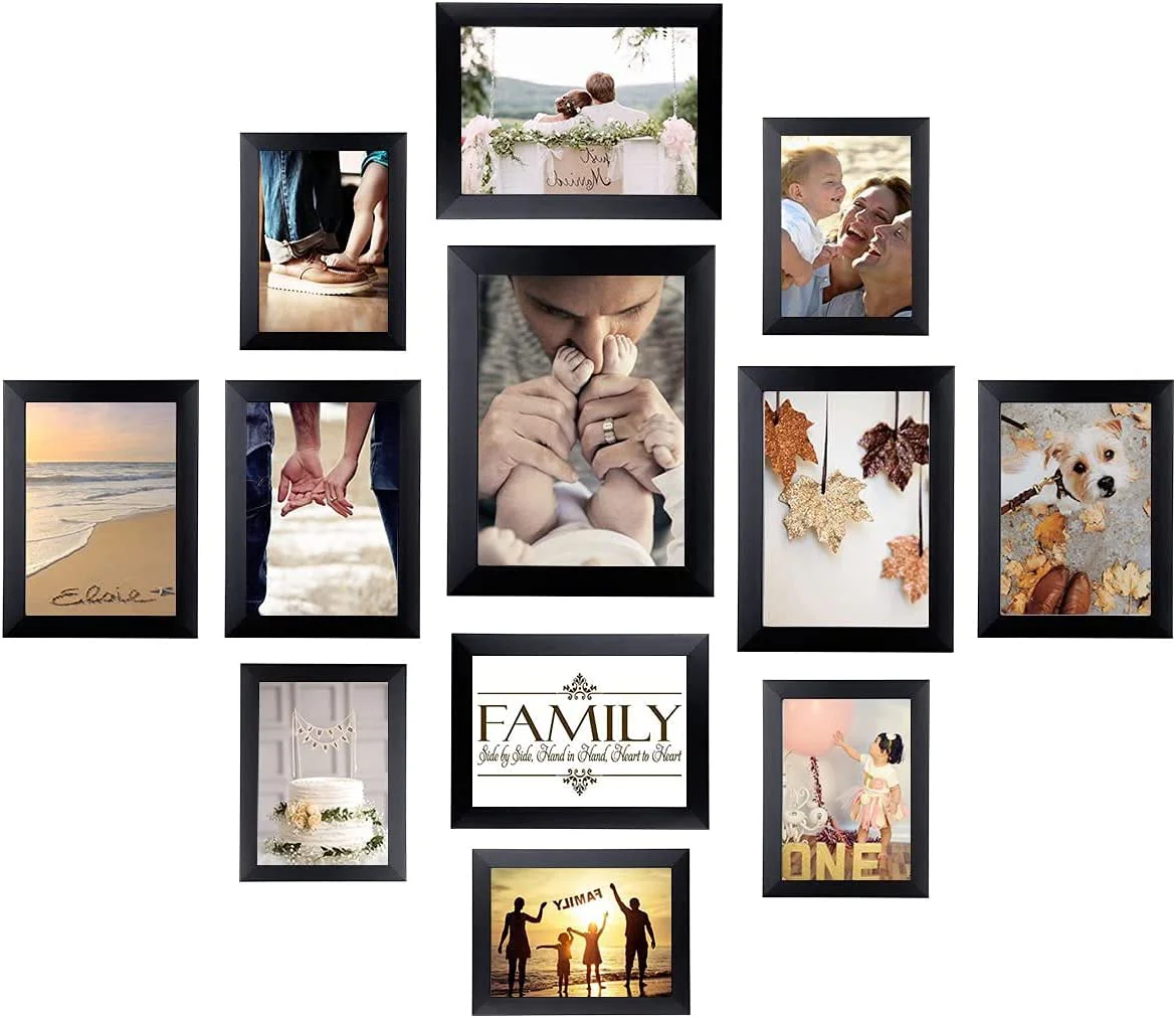 Hamitor 12pcs Picture Frames Acrylic Panel Photo Frames Set Vintage Picture Wall Supplies Photo Holder Family Class Wall
Hamitor 12pcs Picture Frames Acrylic Panel Photo Frames Set Vintage Picture Wall Supplies Photo Holder Family Class Wall