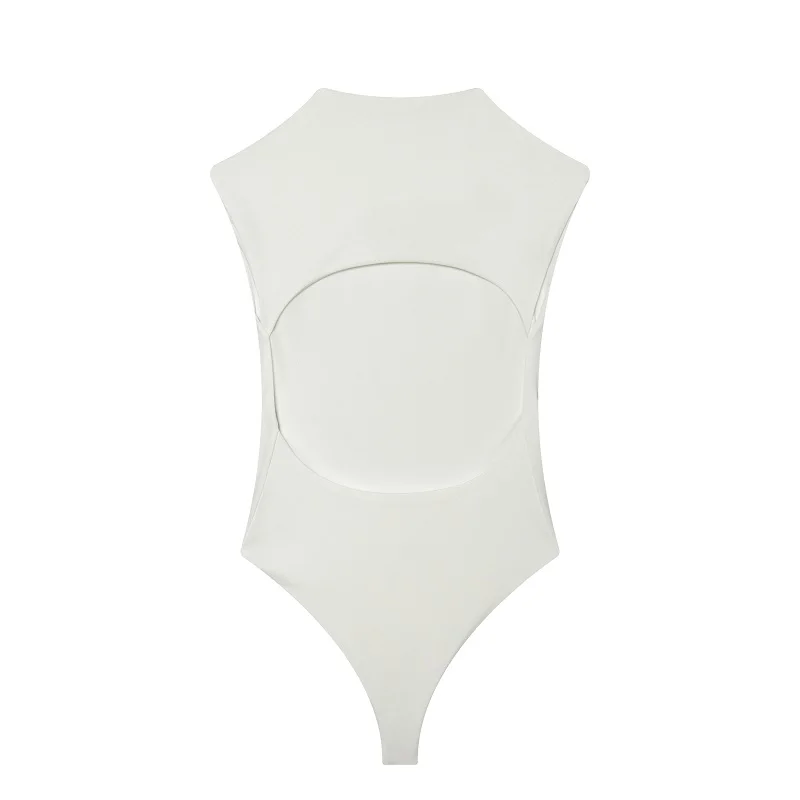 MUJER Cut Out Corset Bodysuit Women Sexy Backless Bustier Top Woman Sexy Bodysuit Lingerie Summer Sleeveless Jumpsuits for Women 5 S319d40bae2314fd9948ad17f4b57ee3fj