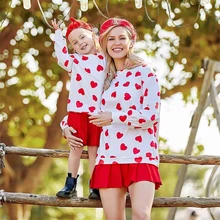 Love Sweaters Mother Daughter Matching Sweatshirts Family Set Mommy and Me Clothes Autumn Mom Baby Women Girls Long Sleeve Tops
Love Sweaters Mother Daughter Matching Sweatshirts Family Set Mommy and Me Clothes Autumn Mom Baby Women Girls Long Sleeve Tops