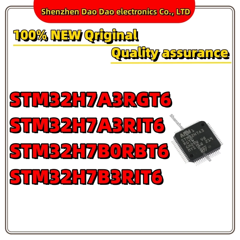 

STM32H7A3RGT6 STM32H7A3RIT6 STM32H7B0RBT6 STM32H7B3RIT6 Semiconductor IC MCU Chip 64-LQFP