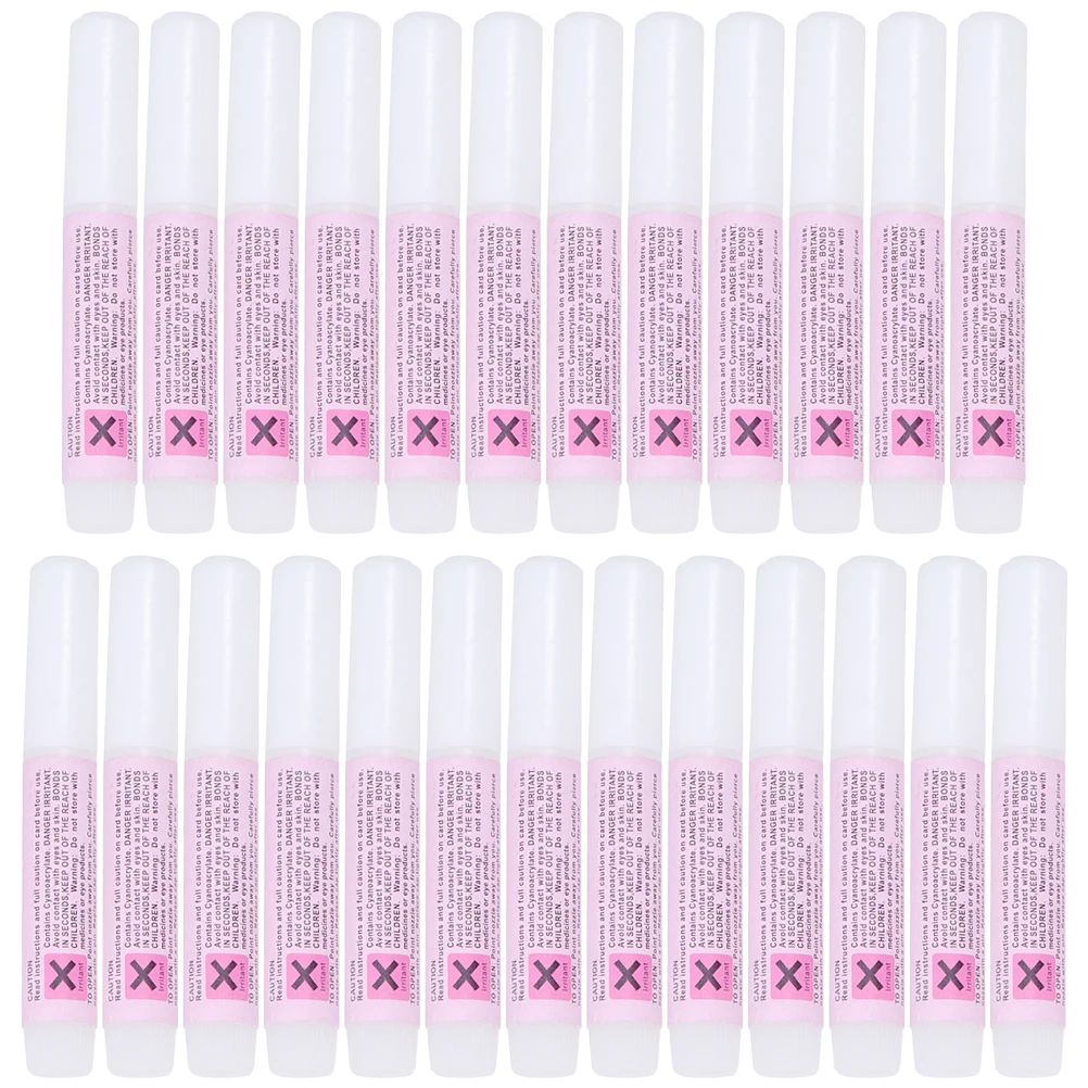 

25pcs 2g Nail Art Nail Tip Glue Adhesive Super Bond Press On Nail Glue Plastic Nail Tips Fingernail Glue Diy Strong Nail Foil