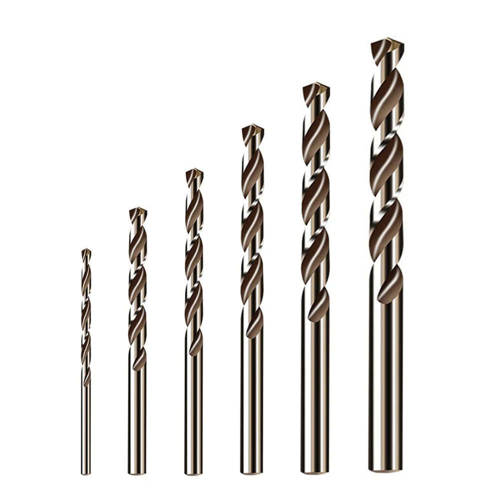 6pcs HSS M35 Cobalt Drill Bit 3/4/5/6/7/8mm For Metal Stainless Steel Drilling Multi Function Metal Drills Power Tools Woodwor
6pcs HSS M35 Cobalt Drill Bit 3/4/5/6/7/8mm For Metal Stainless Steel Drilling Multi Function Metal Drills Power Tools Woodwor