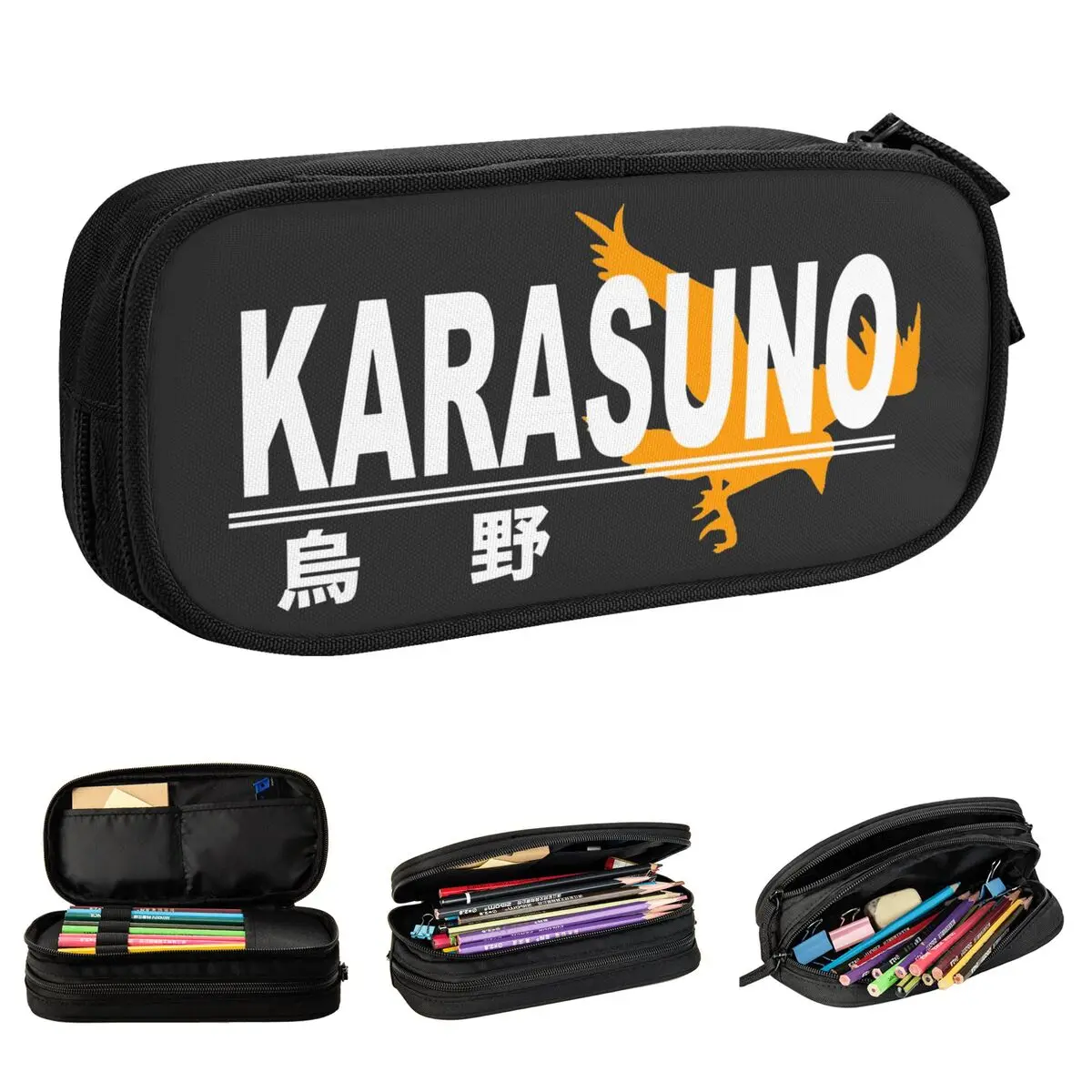 Karasuno High School Logo Haikyuu Pencil Cases Cute Kuroo Anime Bokuto Oya Manga Pen Box Bag Big Capacity School Pencil Box
Karasuno High School Logo Haikyuu Pencil Cases Cute Kuroo Anime Bokuto Oya Manga Pen Box Bag Big Capacity School Pencil Box