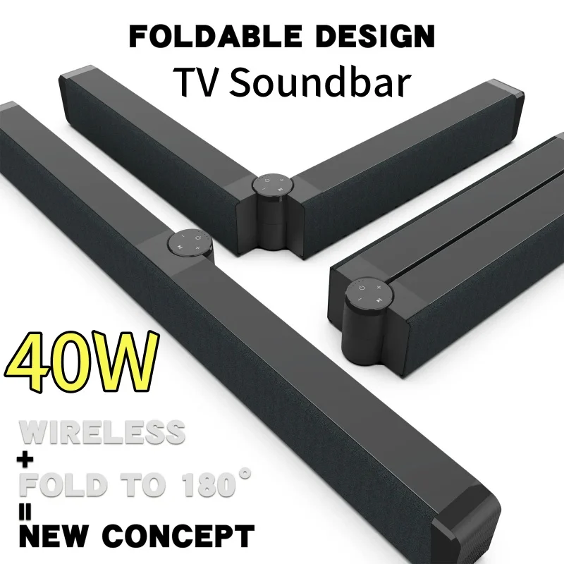 BS-53 TV Soundbar HIFI Bluetooth Speaker Foldable Desktop Wireless High Volume Echo Wall Waterproof IPX4 Home Theater FM/TWS/AUX 
BS-53 TV Soundbar HIFI Bluetooth Speaker Foldable Desktop Wireless High Volume Echo Wall Waterproof IPX4 Home Theater FM/TWS/AUX