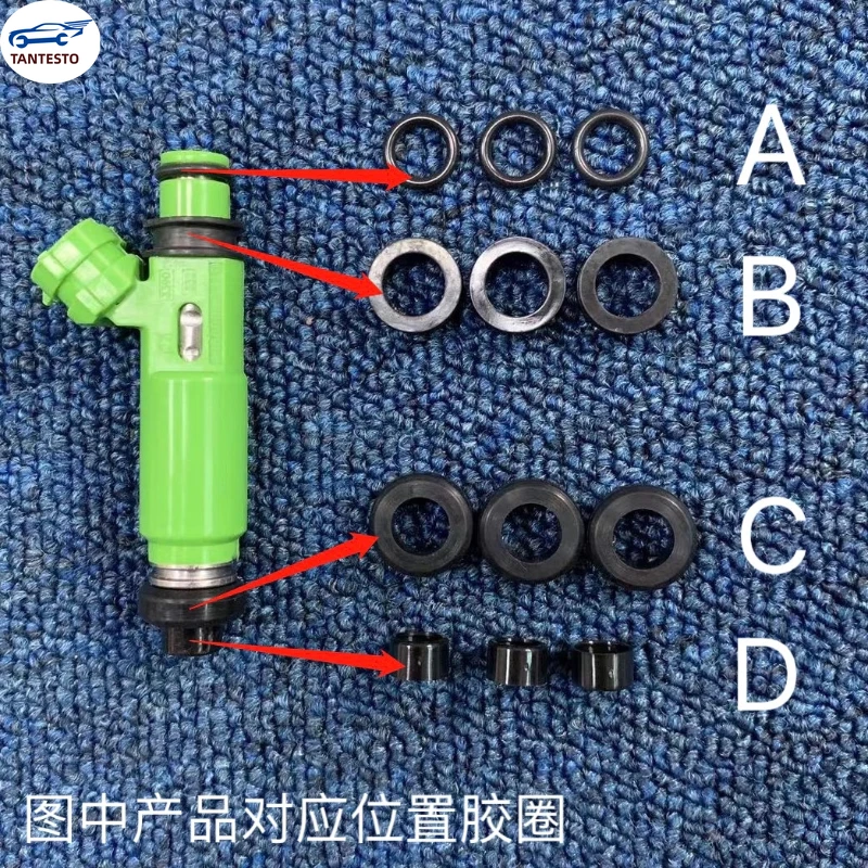 For Mitsubishi V33V43V73 Cheetah CFA2030/CFA2031/6G72 Fuel Injector Rubber Ring Sealing
For Mitsubishi V33V43V73 Cheetah CFA2030/CFA2031/6G72 Fuel Injector Rubber Ring Sealing
