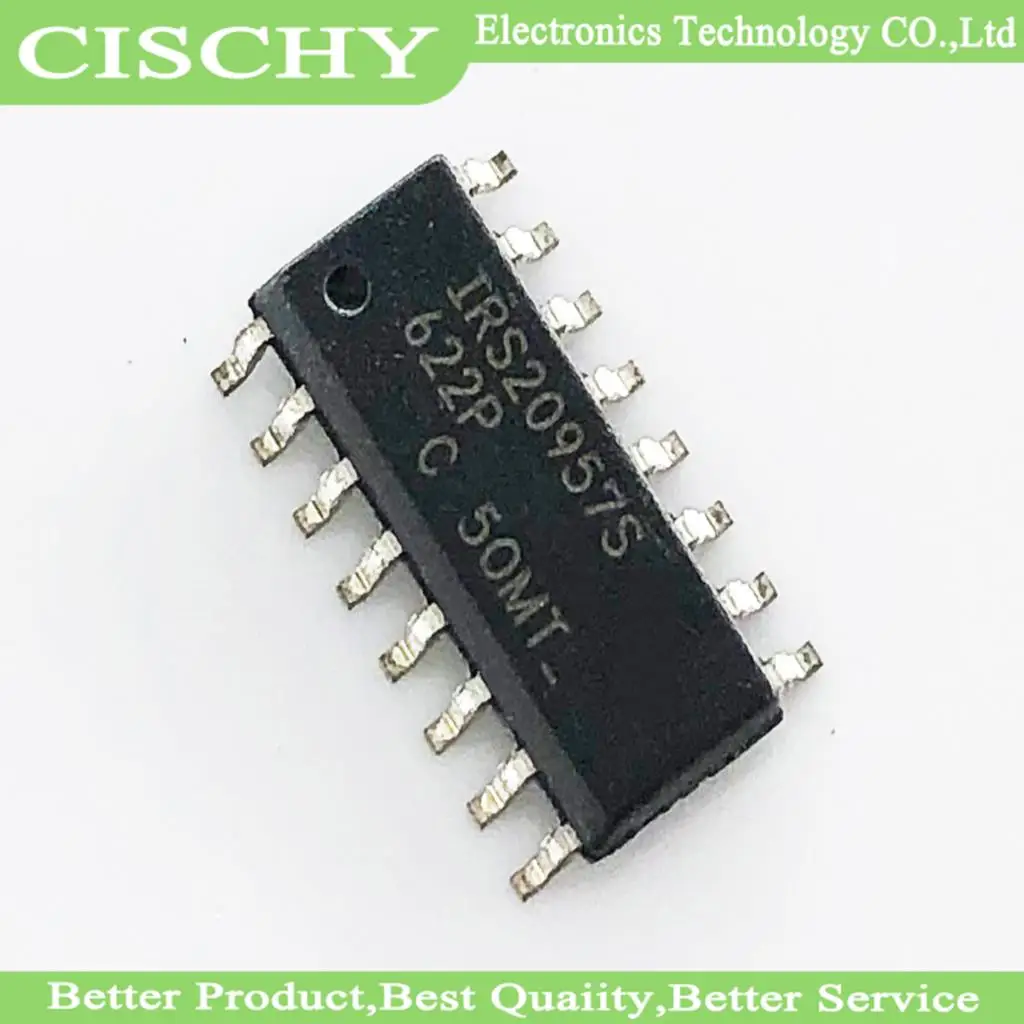 Цифровой чип драйвера звука IRS20957S SOP-16 IRS20957STRPBF SOP16 IRS20957, 1 шт./партия
Цифровой чип драйвера звука IRS20957S SOP-16 IRS20957STRPBF SOP16 IRS20957, 1 шт./партия