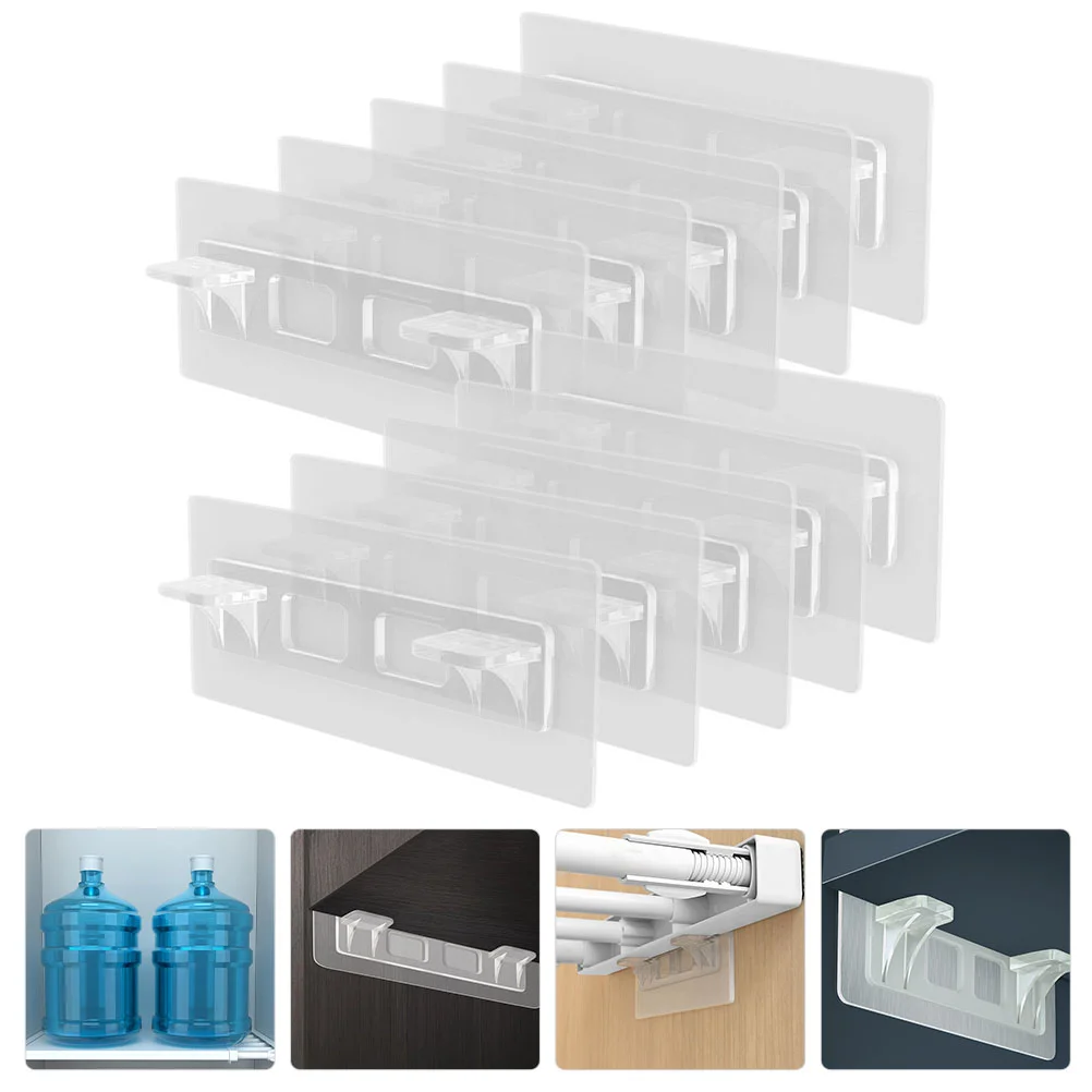 10 Pcs Laminate Non-marking Support Shelf Pegs Home Accessory Punching Household Supports DIY Pvc Nail-free
10 Pcs Laminate Non-marking Support Shelf Pegs Home Accessory Punching Household Supports DIY Pvc Nail-free