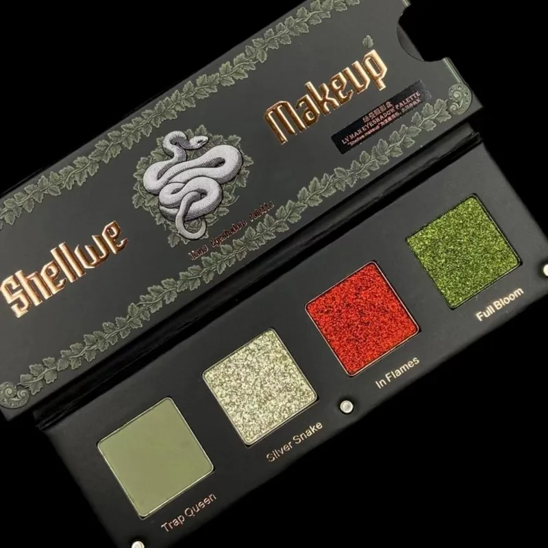 Shellwe Makeup Liana Palette Multichrome Duochrome Pressed Eyeshadow Matte Green Glitter Silver Shimmer Green
Shellwe Makeup Liana Palette Multichrome Duochrome Pressed Eyeshadow Matte Green Glitter Silver Shimmer Green