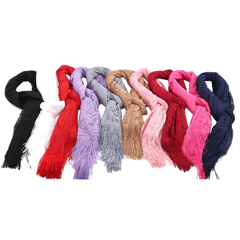 Women Hollowed Out Scarf Thin Gauze Evening Dress Shawl Accessory Summer High Quality Exquisite Long Scarf with Tassels
Women Hollowed Out Scarf Thin Gauze Evening Dress Shawl Accessory Summer High Quality Exquisite Long Scarf with Tassels