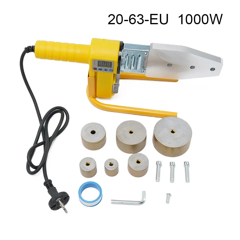 800W / 1000W Pipe Welding Machine Kit For PPR / PB / PE Pipe Welding Pipes Pipeline Construction Equipment Process Engineering
800W / 1000W Pipe Welding Machine Kit For PPR / PB / PE Pipe Welding Pipes Pipeline Construction Equipment Process Engineering