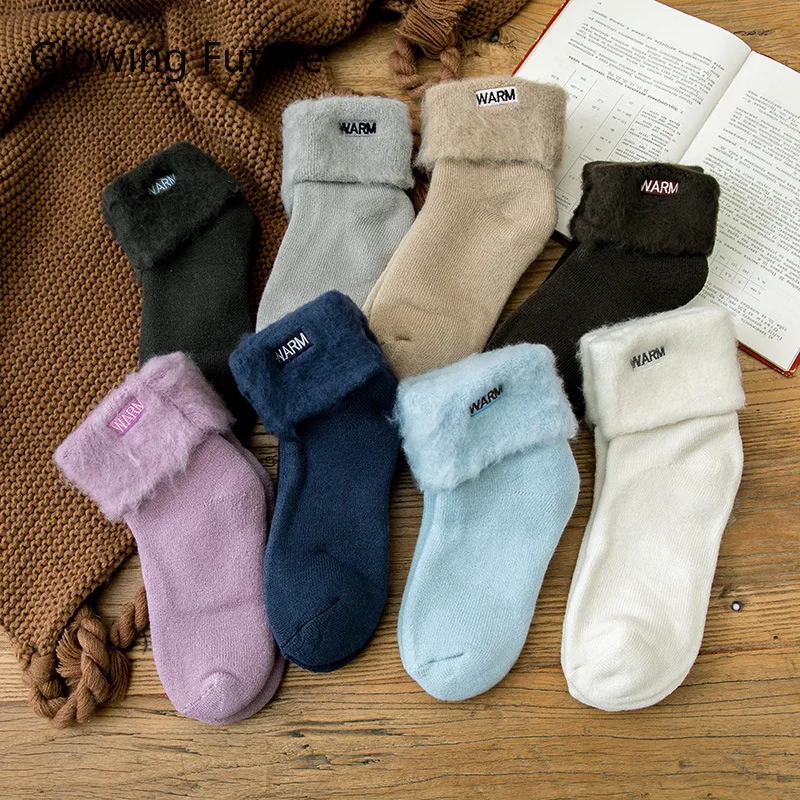 Winter Snow Socks Solid Color Fleece Thicken Japanese Fashion Thermal Sleep Sokken Cute Plush Floor Socks Kawaii Warm Tube Sock
Winter Snow Socks Solid Color Fleece Thicken Japanese Fashion Thermal Sleep Sokken Cute Plush Floor Socks Kawaii Warm Tube Sock