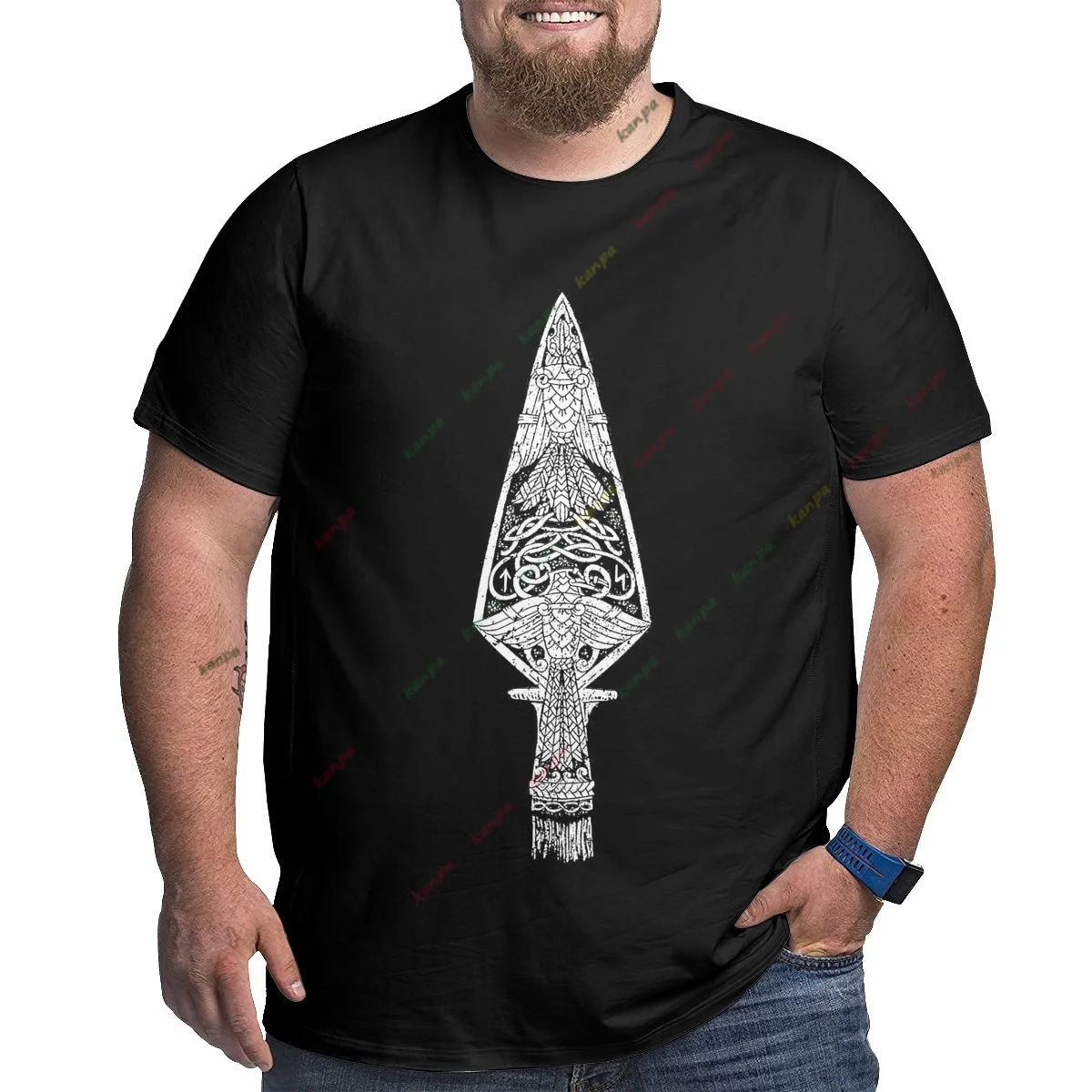 Футболка мужская оверсайз с принтом кинжала, уличная одежда в стиле ретро, Повседневная модная рубашка с коротким рукавом, 6XL, на лето 
Футболка мужская оверсайз с принтом кинжала, уличная одежда в стиле ретро, Повседневная модная рубашка с коротким рукавом, 6XL, на лето