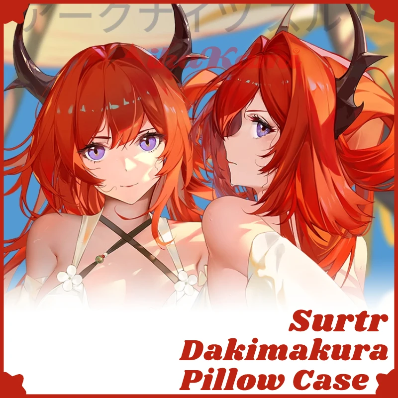 Surtr Dakimakura Arknights Game Full Body Pillow Case Sexy Hugging Cushion Cover Pillowcase Home Bedding Decor Otaku Gift
Surtr Dakimakura Arknights Game Full Body Pillow Case Sexy Hugging Cushion Cover Pillowcase Home Bedding Decor Otaku Gift