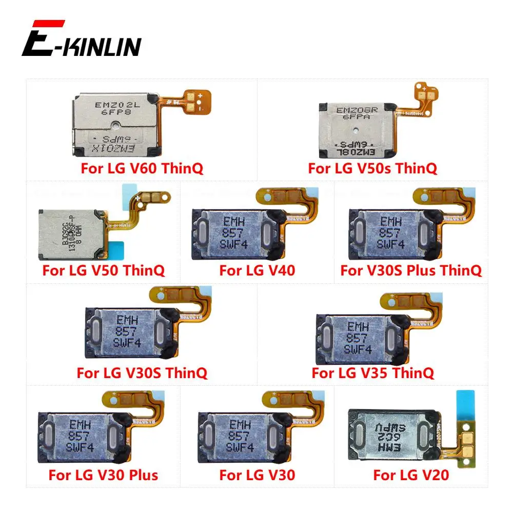 Top Ear Speaker Receiver Earpieces For LG V20 V30 V30S Plus V35 V40 V50 V50S V60 ThinQ Replacement Parts
Top Ear Speaker Receiver Earpieces For LG V20 V30 V30S Plus V35 V40 V50 V50S V60 ThinQ Replacement Parts