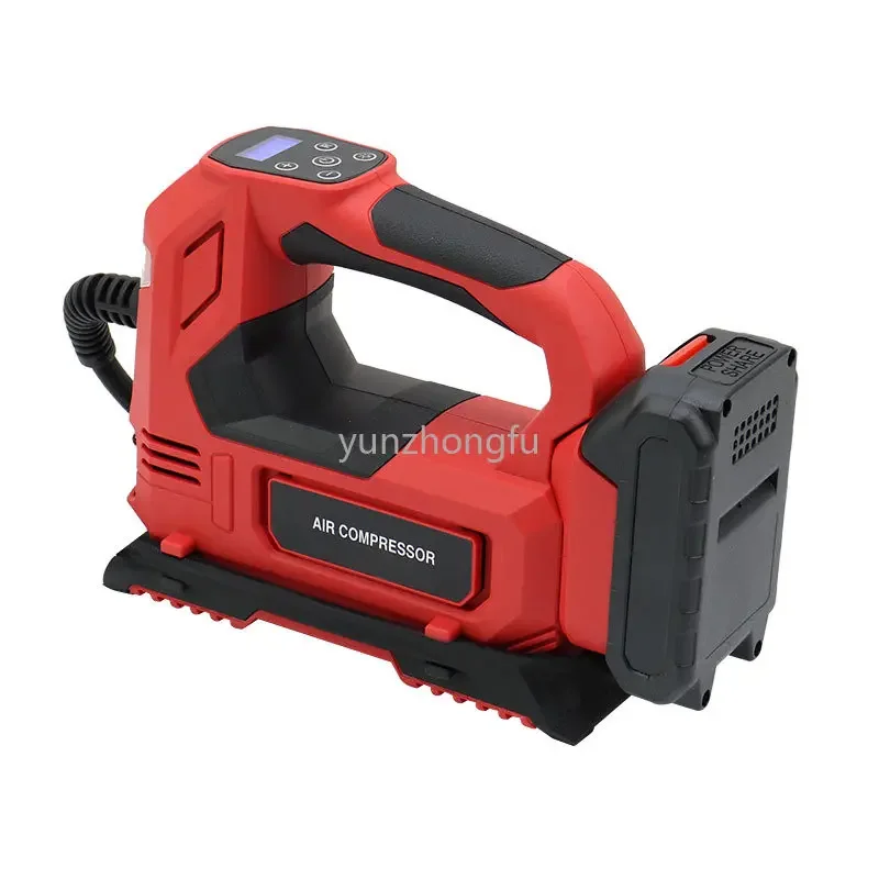 Car Charging Pump, 21V Electric Portable Tire Inflation Pump with Light Dual Power Supply for Vehicles
Car Charging Pump, 21V Electric Portable Tire Inflation Pump with Light Dual Power Supply for Vehicles