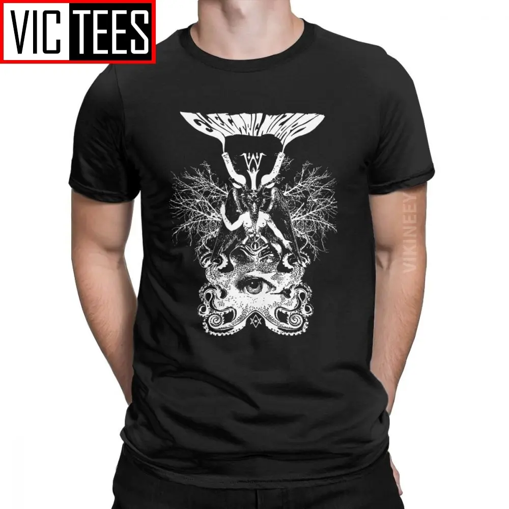 Hipster Electric Wizard Baphomet T-Shirt for Men Homme Pure Cotton T Shirt Wizard Camisas Hombre Oversized
Hipster Electric Wizard Baphomet T-Shirt for Men Homme Pure Cotton T Shirt Wizard Camisas Hombre Oversized
