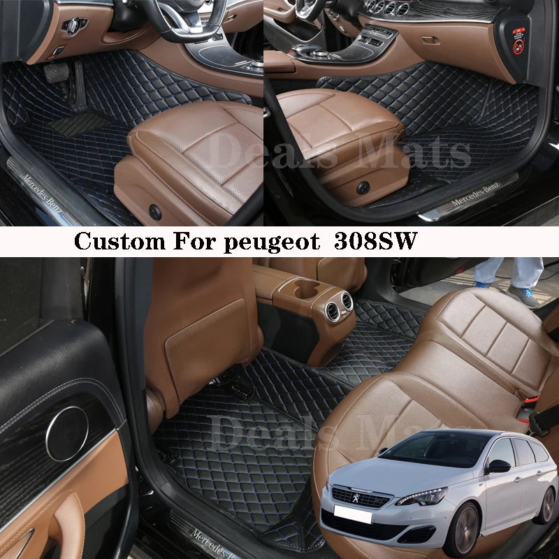 Car Floor Mats For Peugeot 308Sw 2009-2016 Leather For All Seasons Waterproof Rugs Custom Carpet Accessories
Car Floor Mats For Peugeot 308Sw 2009-2016 Leather For All Seasons Waterproof Rugs Custom Carpet Accessories