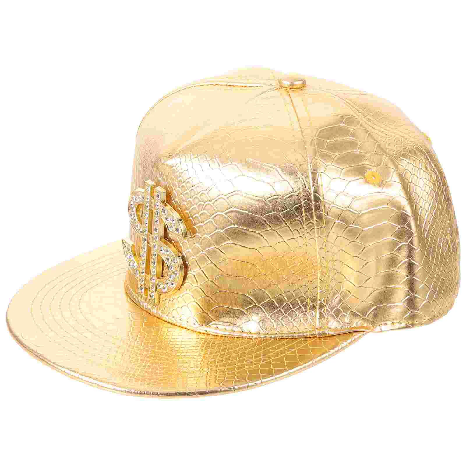 Fashionable Baseball Caps Crocodile Pattern Hat Gold Dollar Sign Hip-hop Flat Brim Sun
Fashionable Baseball Caps Crocodile Pattern Hat Gold Dollar Sign Hip-hop Flat Brim Sun