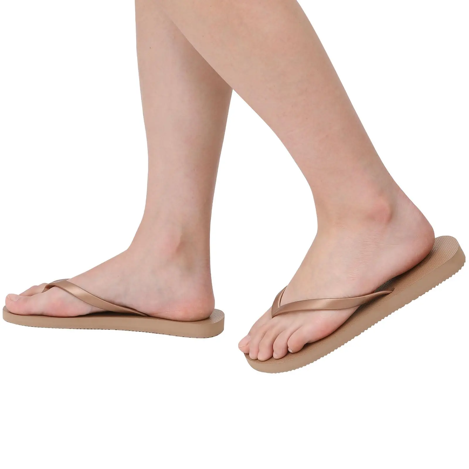 

Pallene 2024 Summer Sandals For Women Indoor Home Rubber Bathroom Slippers Fashion Light Beach Flip Flops Basic Thong Slippers