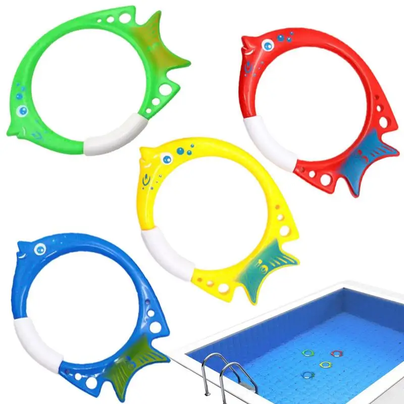Diving Toys Pool Diving Rings Fish Shape Pool Sinking Toys Set Water Pool Toys For Kids Diving Training Gift Set Bundle
Diving Toys Pool Diving Rings Fish Shape Pool Sinking Toys Set Water Pool Toys For Kids Diving Training Gift Set Bundle
