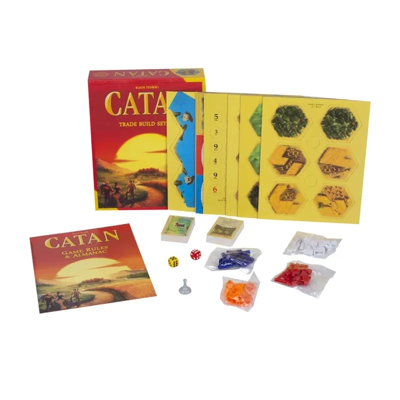 

Catan Series Seven Wonders Classic Board Game Family Friends Party Role Playing Card Game Episode Collection Genuine Toys Gifts