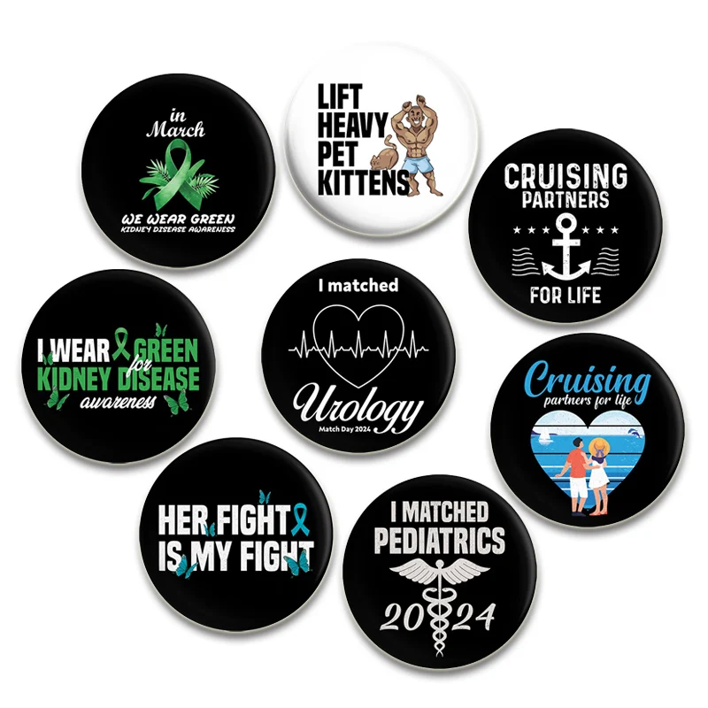 32/44/58mm Funny Saying Animal Round Badges Metal Lapel Pin Hat Backpack Clothes Tinplate Pin Brooch Jewelry Creative Language
32/44/58mm Funny Saying Animal Round Badges Metal Lapel Pin Hat Backpack Clothes Tinplate Pin Brooch Jewelry Creative Language