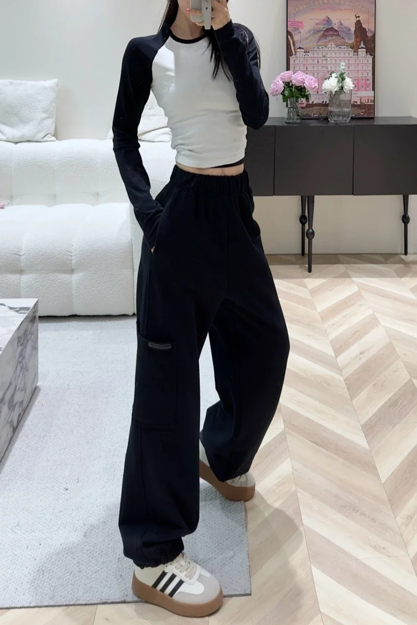 166253 Fashion Classic Trendy Luxury Designer Autumn/Winter New Casual Loose Straight Pants Trousers Woman A2
166253 Fashion Classic Trendy Luxury Designer Autumn/Winter New Casual Loose Straight Pants Trousers Woman A2