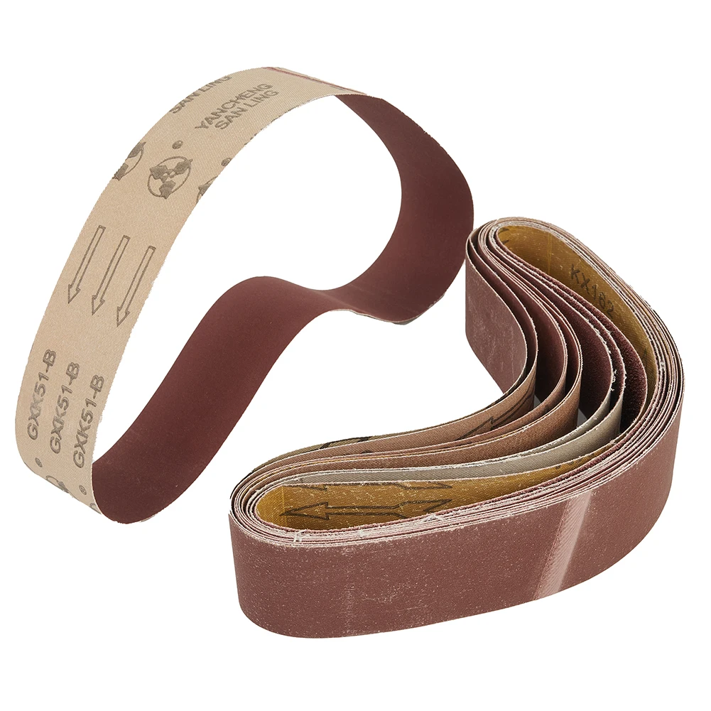 Abrasive Sanding Belts Aluminum Oxide Grinding Polishing 40-1000 Grit Metal Reddish Brown Rubber Sander Supplies
Abrasive Sanding Belts Aluminum Oxide Grinding Polishing 40-1000 Grit Metal Reddish Brown Rubber Sander Supplies
