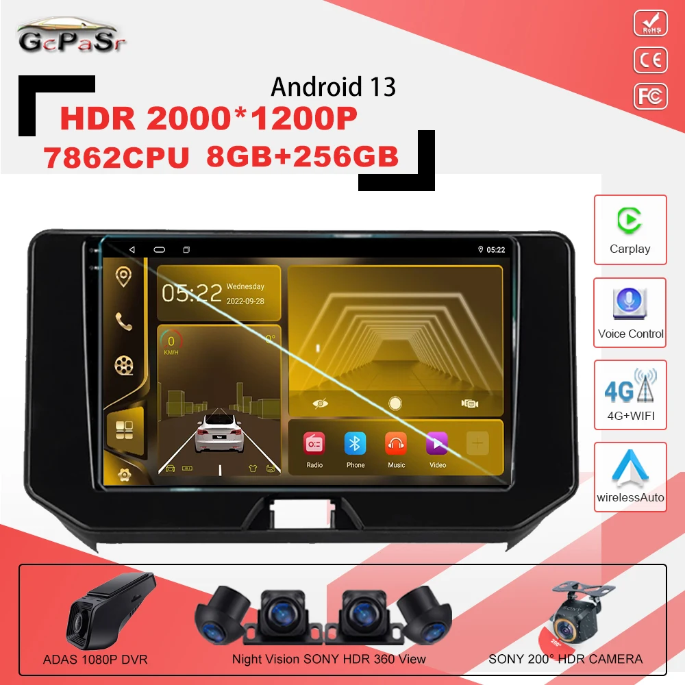 Android 13 для Toyota Harrier 4 XU80 2020 -2022, автомобильный монитор, проигрыватель, автомобильная навигация, стерео радио GPS 7862CPU, автомобильное радио, стерео
Android 13 для Toyota Harrier 4 XU80 2020 -2022, автомобильный монитор, проигрыватель, автомобильная навигация, стерео радио GPS 7862CPU, автомобильное радио, стерео