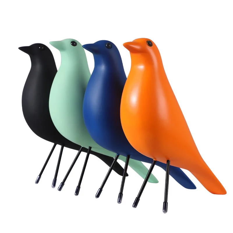 Nordic Eames Bird Crafts Artificial Bird Sculpture Office Decoration Decoration Home Bird Sculpture Creative Decoration Gift 
Nordic Eames Bird Crafts Artificial Bird Sculpture Office Decoration Decoration Home Bird Sculpture Creative Decoration Gift