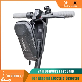 NEWBOLER: A Revolução da Armazenagem em Bicicletas 10 Universal Electric Scooter Headstock Bag EVA Hard Shell Balance Bicycle Handlebar Bag For Xiaomi M365/Ninebot Max G30/Kugoo