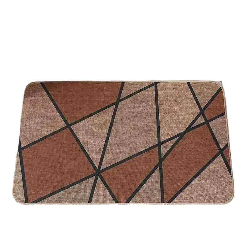 Напольный Противоскользящий серый коврик для ног для гостиной, кухни, входа в ванную
Напольный Противоскользящий серый коврик для ног для гостиной, кухни, входа в ванную