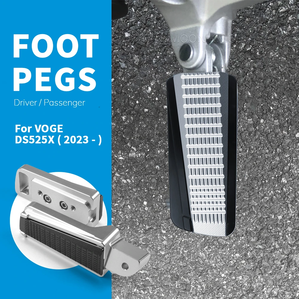 For VOGE DS525X DS 525 X 525DSX 525 DSX Motorcycle Aluminum Foot Pegs Widen Footrest Pad Extension Passenger Foot Rests Pedal
For VOGE DS525X DS 525 X 525DSX 525 DSX Motorcycle Aluminum Foot Pegs Widen Footrest Pad Extension Passenger Foot Rests Pedal
