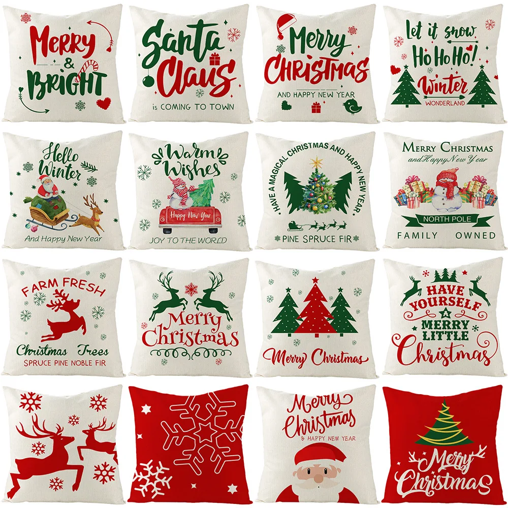 Cartoon Christmas Luxury Body Throw Pillow Case Cushion Cover Home Living Room Decorative Pillows For Sofa Bed Car 45*45 Nordic
Cartoon Christmas Luxury Body Throw Pillow Case Cushion Cover Home Living Room Decorative Pillows For Sofa Bed Car 45*45 Nordic