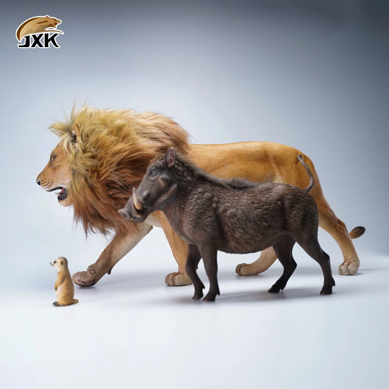

In Stock Jxk1/6 New Plastic Lion 2.0 Simulation Wildlife Resin Model Home And Office Decoration Model Play Toys