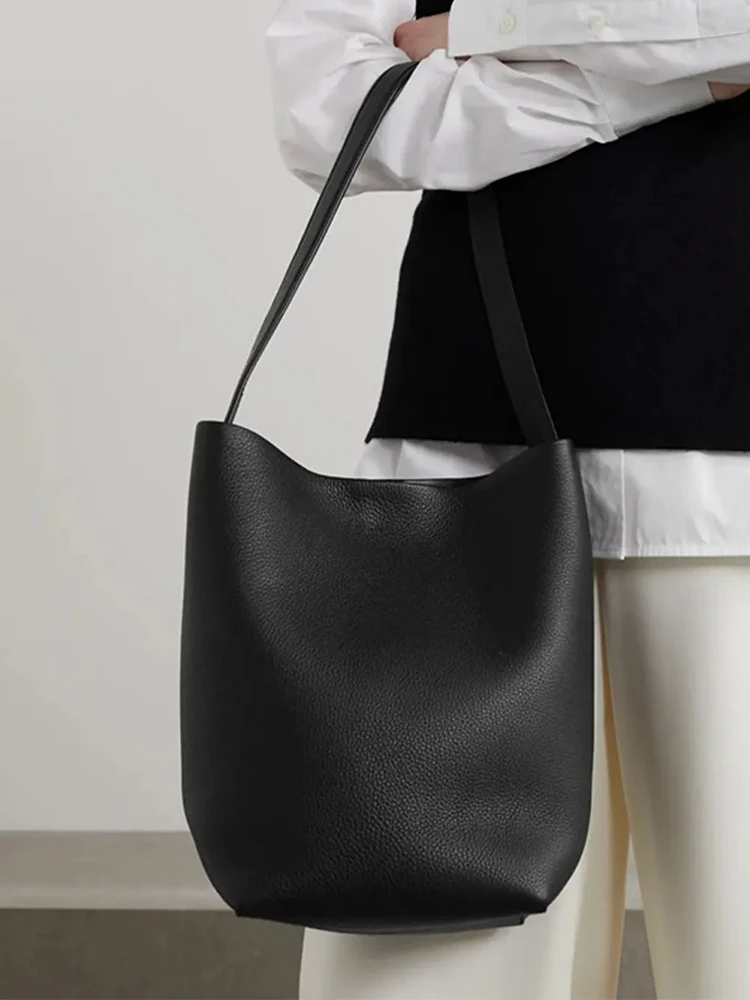 

New Style Shoulder Bags Cowhide T R N/S Park Classic Lcu Bucket Tote Bag for Women Designer Luxury Handbag Bags Genuine Leather