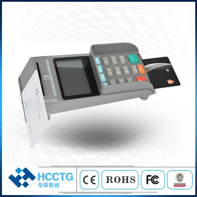 

Hot Sale MSR/NFC/Contact USB/RS232 PSAM Card Reader POS Numeric Keypad Pinpad (Z90PD)