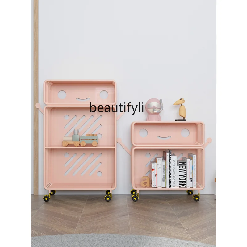 yj Picture Book Rack Reading Bookshelf Book Storage Rack Multi-Layer Iron Floor-Standing Rack Movable
yj Picture Book Rack Reading Bookshelf Book Storage Rack Multi-Layer Iron Floor-Standing Rack Movable