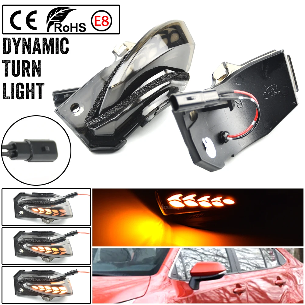 LED Dynamic Side Mirror Indicator Blinker Sequential Light For Toyota Corolla Sport E210 Sienta XP170 Yaris XP210 2019 2021
LED Dynamic Side Mirror Indicator Blinker Sequential Light For Toyota Corolla Sport E210 Sienta XP170 Yaris XP210 2019 2021
