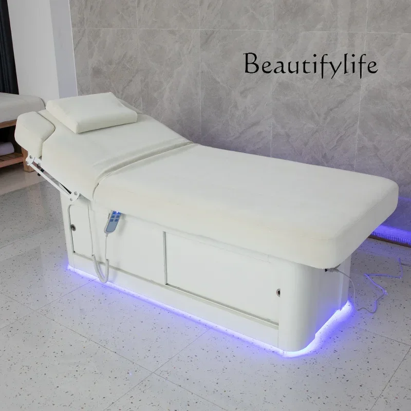 

Electric Beauty Bed Beauty Salon Multifunctional Constant Temperature Heating Spa Massage Couch Tattoo Embroidery Latex Bed