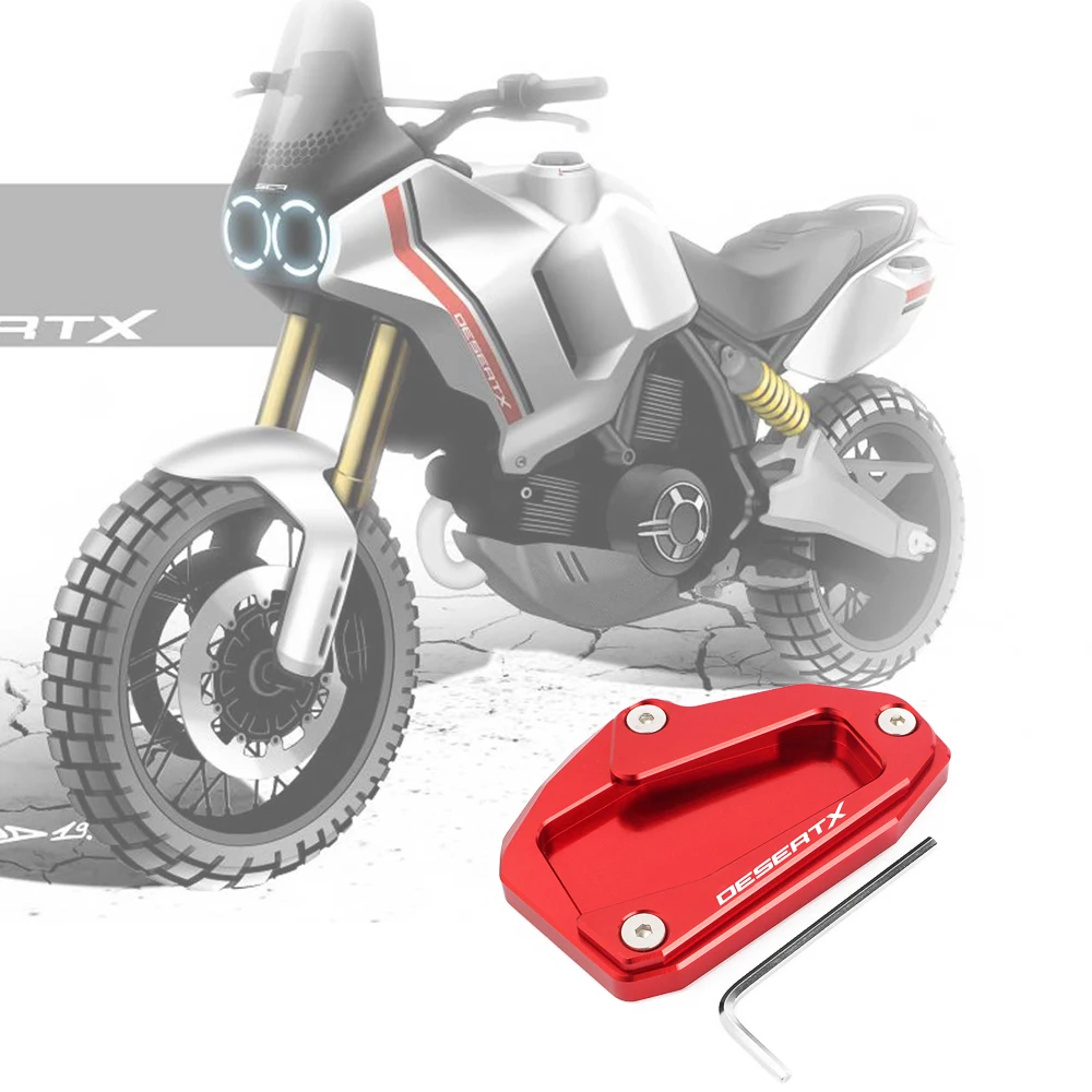 For DUCATI Desert x Desert X 2022 2023 NEW Kickstand Foot Side Stand Extension Pad Support Plate Accessories
For DUCATI Desert x Desert X 2022 2023 NEW Kickstand Foot Side Stand Extension Pad Support Plate Accessories