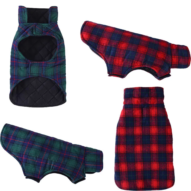 Winter New Dog Clothes Pet Cotton Plaid Vest Thickened Dog Clothes Guarantee Spot Wholesale Dog Costume Pet Clothes
Winter New Dog Clothes Pet Cotton Plaid Vest Thickened Dog Clothes Guarantee Spot Wholesale Dog Costume Pet Clothes