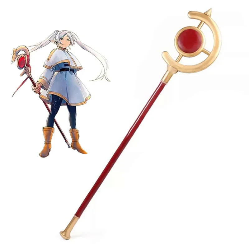 Anime Frieren At The Funeral Frieren Cosplay Prop 165CM Long PVC Wand Weapon Halloween Christmas Fancy Stage Performance Props
Anime Frieren At The Funeral Frieren Cosplay Prop 165CM Long PVC Wand Weapon Halloween Christmas Fancy Stage Performance Props