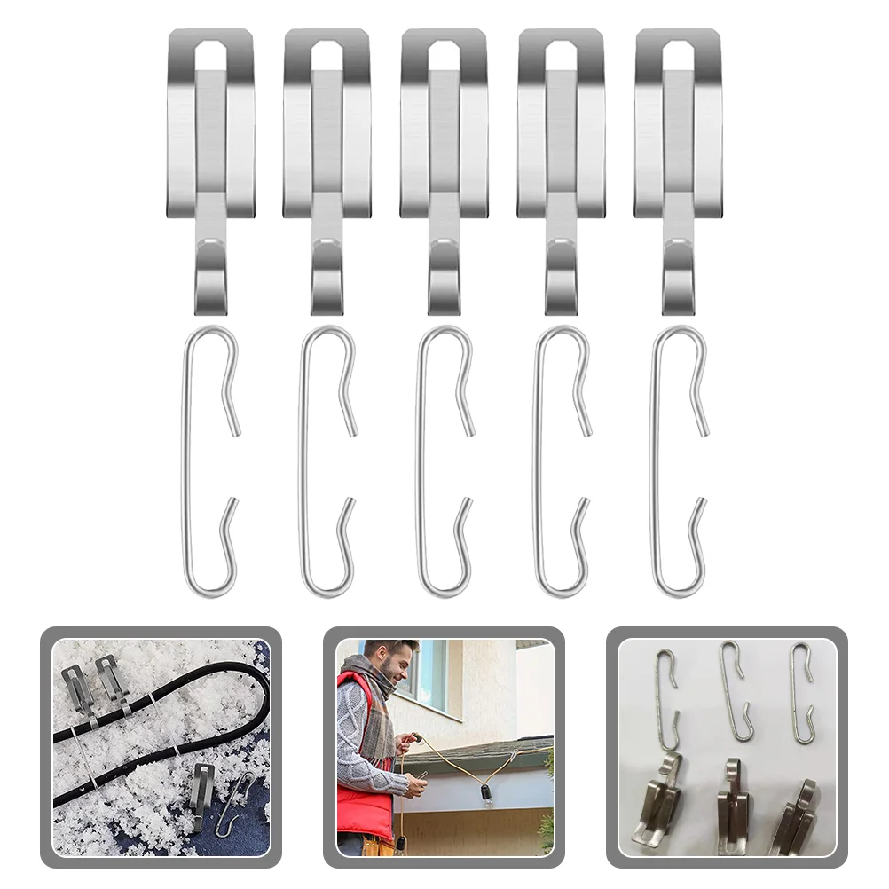 1 Set Gutter Clips and Spacer Heat Clips for Roof and Gutters Heat Cable Clips and Spacers
1 Set Gutter Clips and Spacer Heat Clips for Roof and Gutters Heat Cable Clips and Spacers