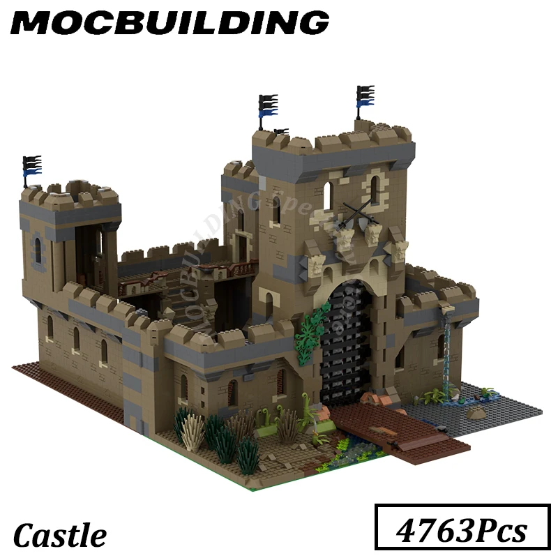 

Medival Castle Model City Buildings Display MOC Building Blocks Brick Toys Construction Gift Birthday Christmas Present