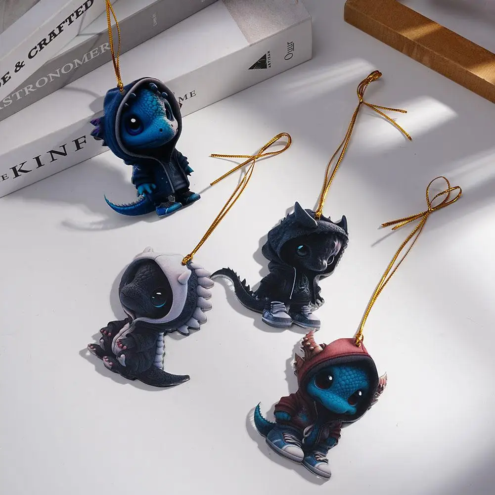 Cute Dragon Statue Christmas Tree Ornaments Pendant 2D Decoration Holiday Printed Xmas Interior Acrylic Party Decorations F C8M7
Cute Dragon Statue Christmas Tree Ornaments Pendant 2D Decoration Holiday Printed Xmas Interior Acrylic Party Decorations F C8M7